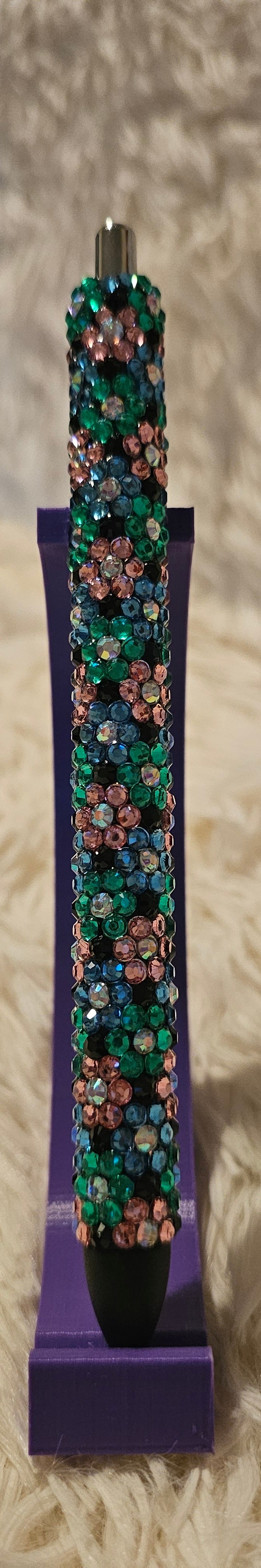Flowers - Pink, Jade and Blue