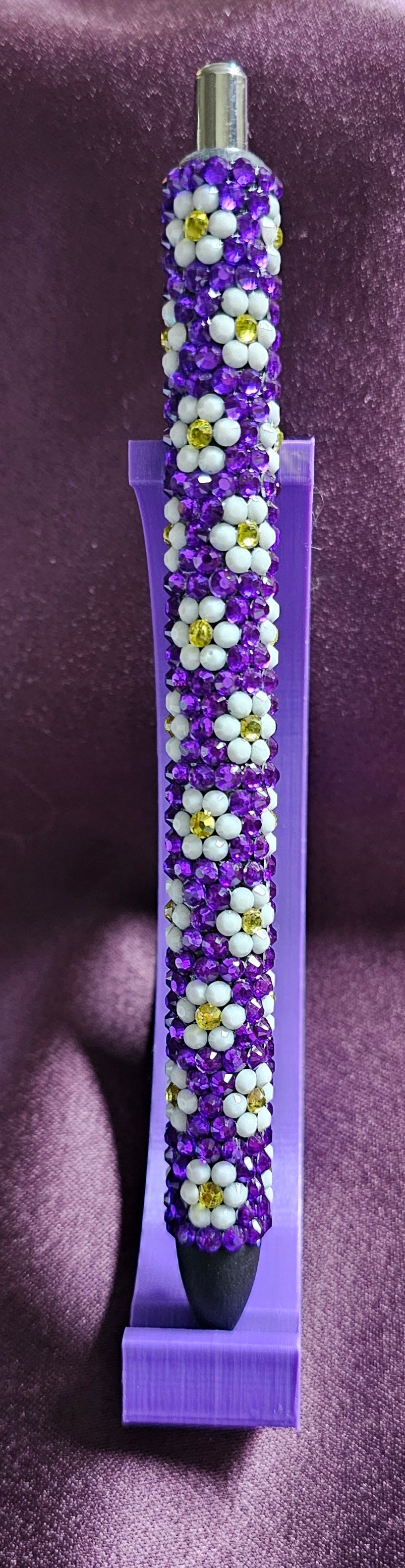 White Flowers - Purple