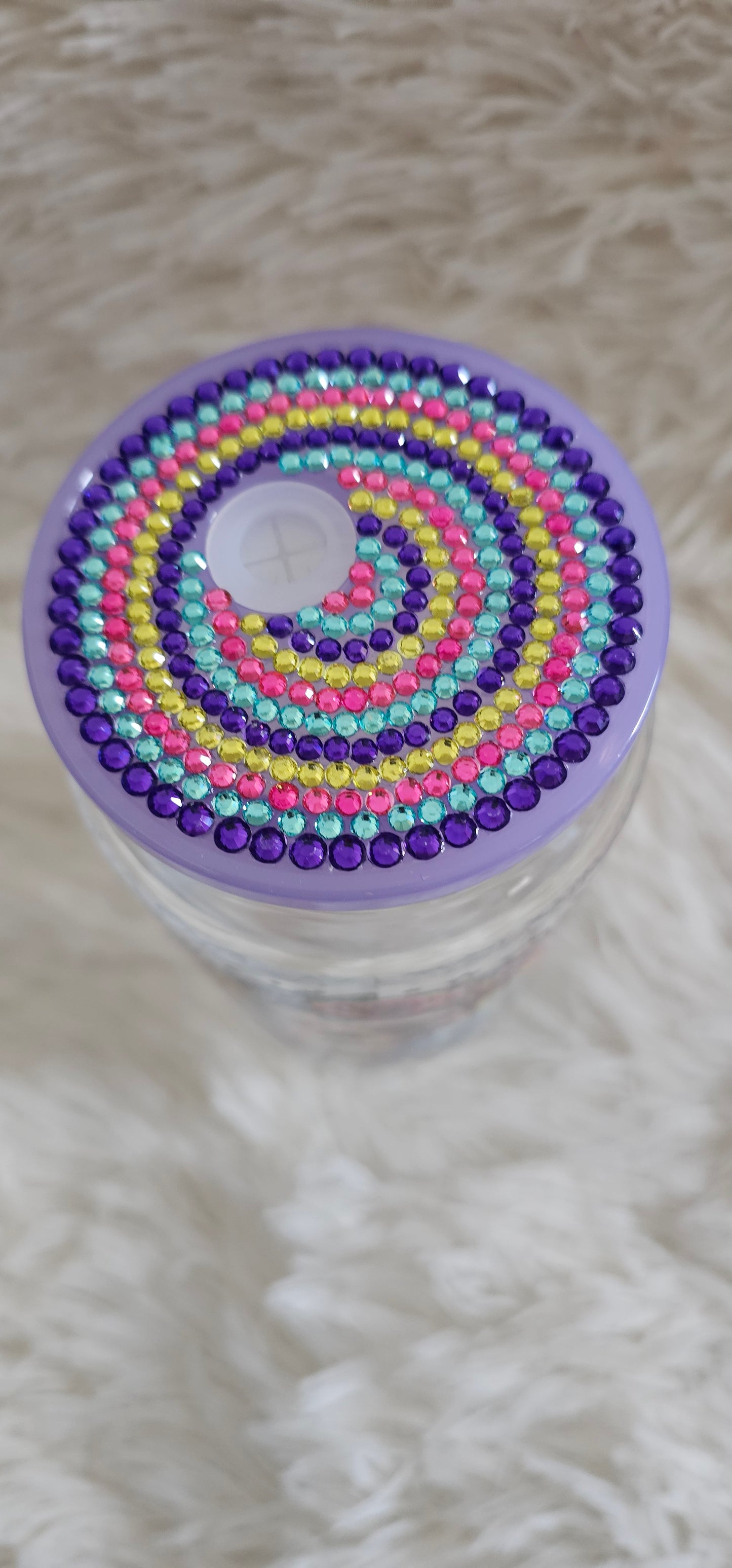 16oz Glass Tumbler - Skull