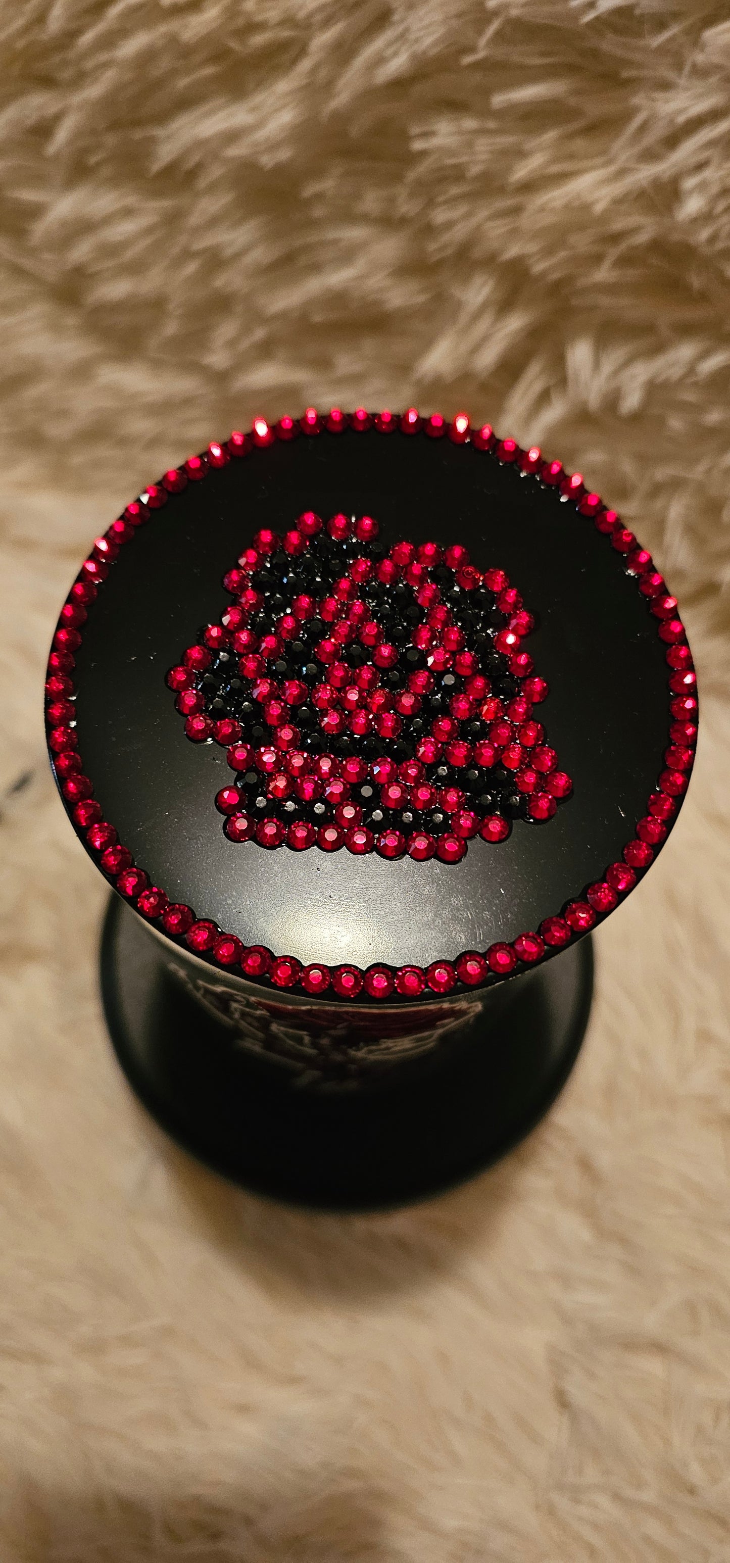 18oz Jar - Skeleton Rose