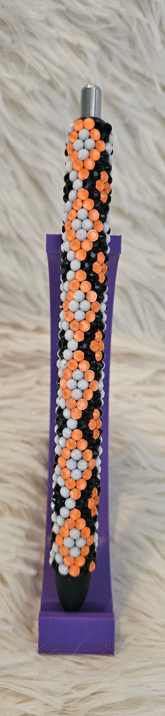 Aztec - Orange, Black and white