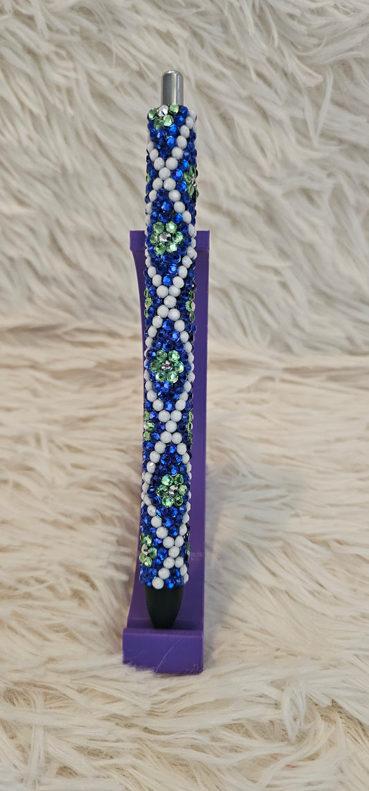 Diamond Flowers - Blues